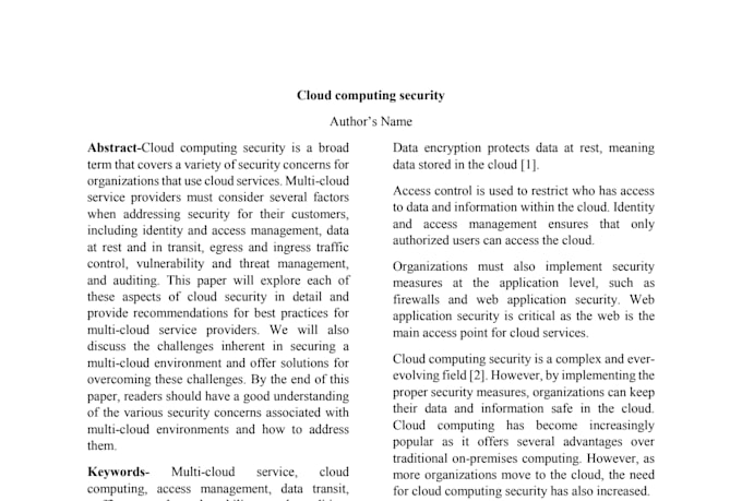 create professional cloud computing whitepapers